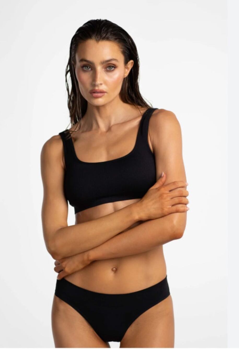 NWT Women's LDMA Low Hide Brief Neutral Color Underwear Bundle sz XL Minimalist
